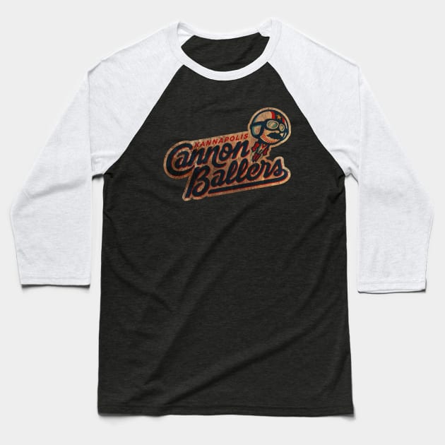 Kannapolis Cannon Ballers CB VIntage Baseball T-Shirt by ngaritsuket